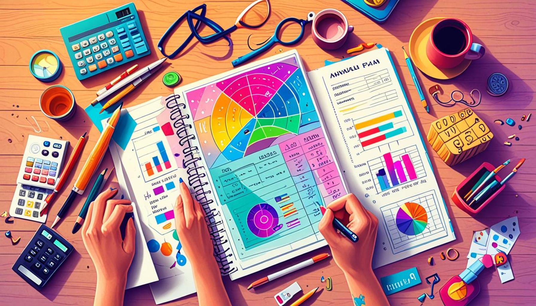 Hoe een gedetailleerd jaarlijks financieel plan te maken