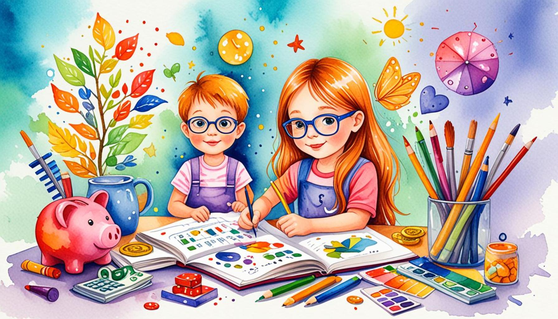 Financieel plan voor de opleiding van kinderen