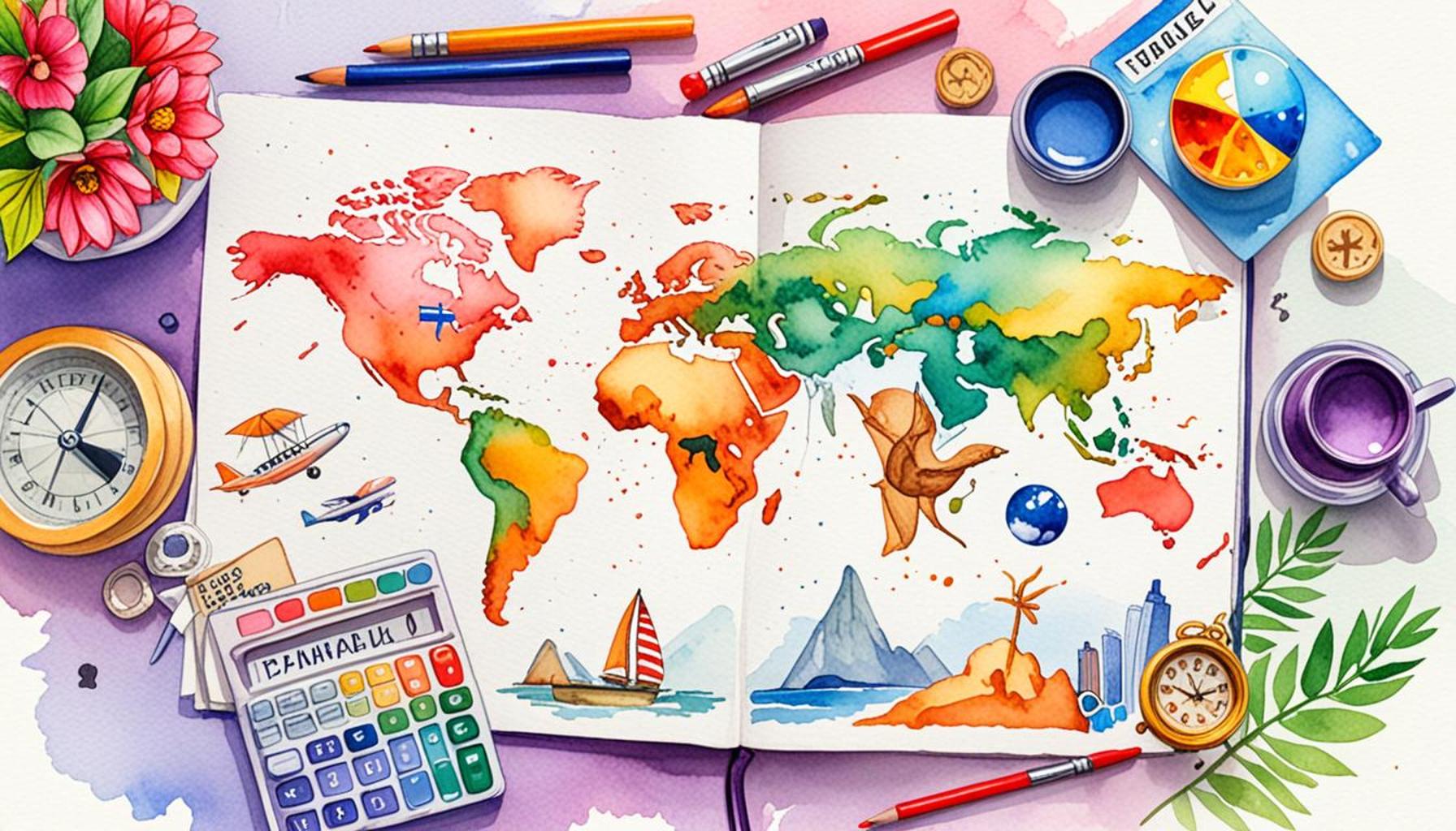 Hoe financieel plannen te combineren met reisdoelen